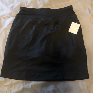 Black Page & Tuttle Women's Knit Pull-On Skort Casual Skort